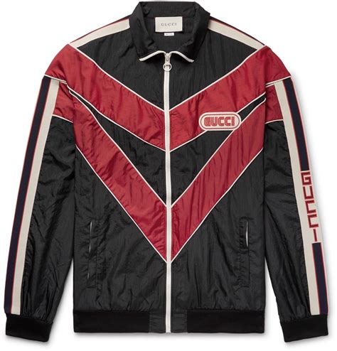 gucci track jacket fake|gucci windbreaker.